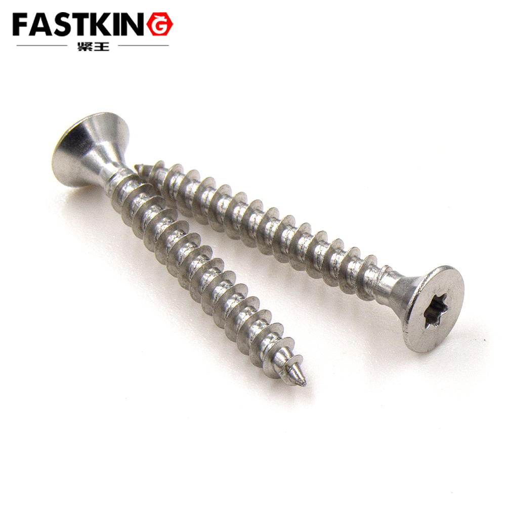 Double Countersunk Torx Fiberboard Screw